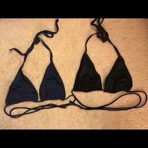 Y2K VS Triangle bikini top bundle